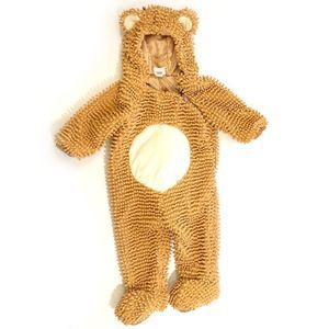 Toddler Bear Halloween Costume Nubby Fur Sz 12-24M